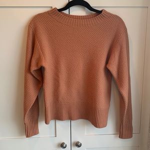 Everlane Recashmere Stroopwafel crewneck sweater
